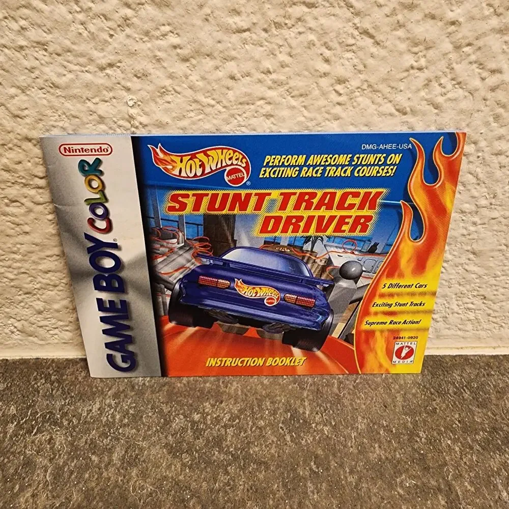 Game - Hot Wheels: Stunt Track Driver (CIB+) - Game Boy Color